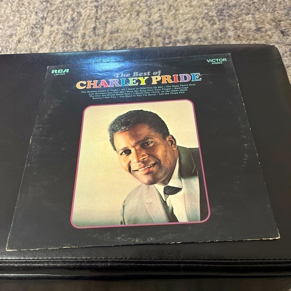 The Best of Charley Pride vintage vinyl record from 1969